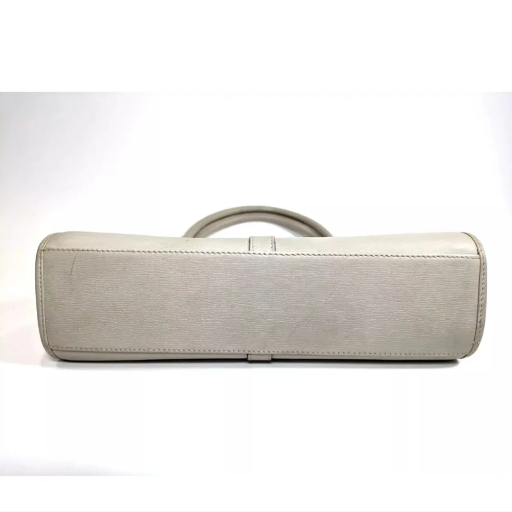 🔥 Vintage GUCCI Jackie Hand Bag 🔥 In Dove Grey Leather - Picture 6 of 14